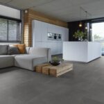 PVC vloertegel Real donkergrijs sfeer | Stile Floors