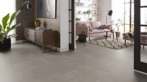 PVC vloertegel Real taupe | Stile Floors