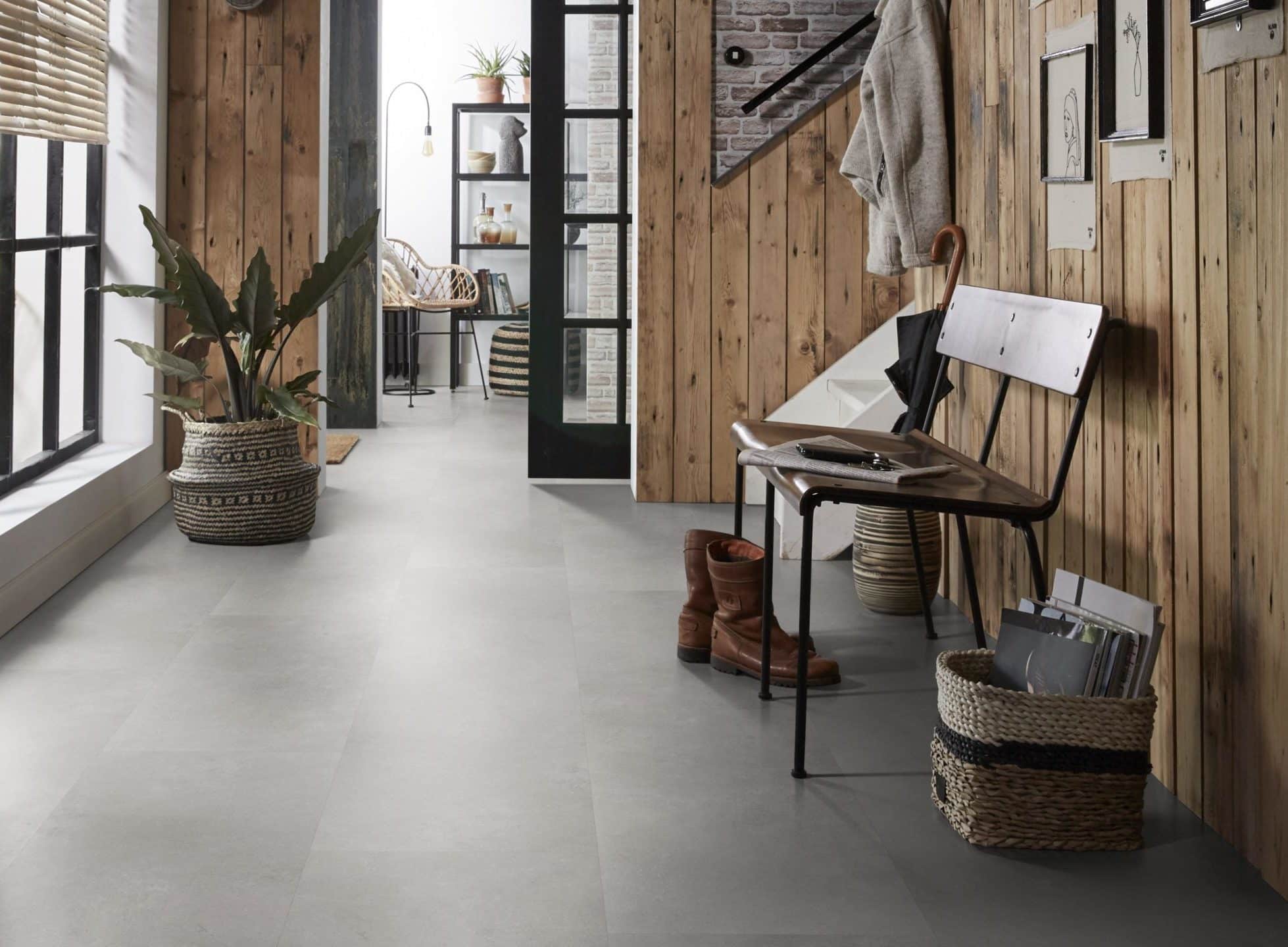 PVC betonlook vloer Floris grijs | Stile Floors