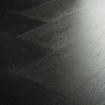 PVC visgraat vloer Oscar diep zwart eiken walvisgraat | Stile Floors