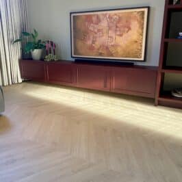 Sophia natuurlijk eiken Hongaarse punt vloer Danielle zoet