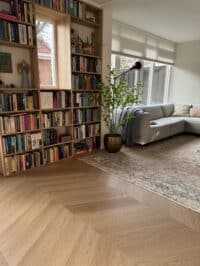 Hongaarse punt Vivian warm bruin eiken