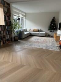 Hongaarse punt Vivian warm bruin eiken