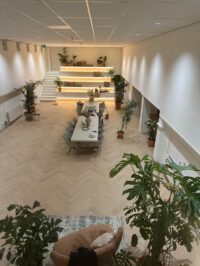 Core beige eiken visgraat PVC vloer