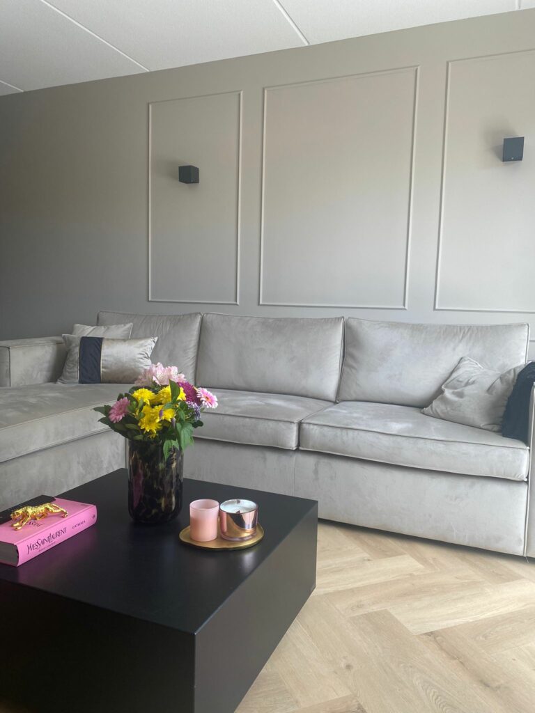 Zithoek Daphne Vivian warm eiken PVC visgraat