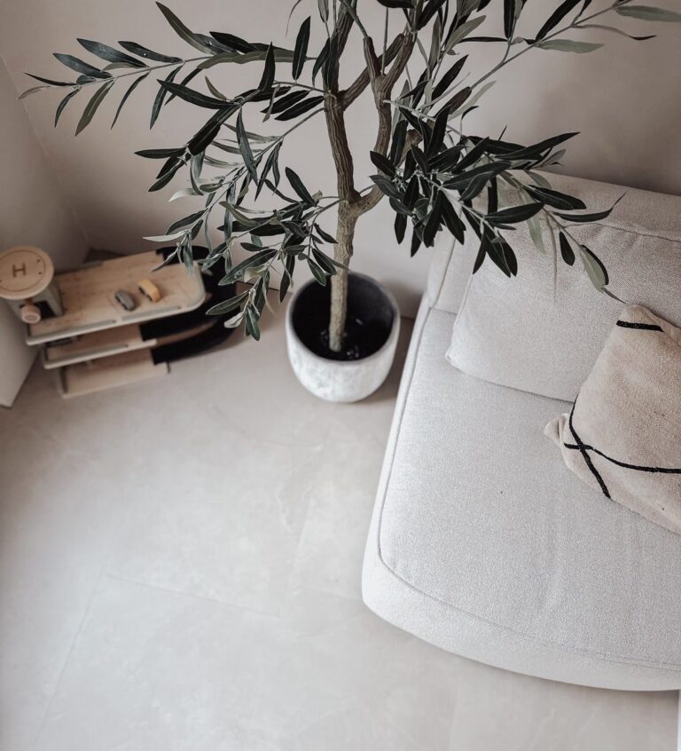 Betonlook PVC vloer loft beige