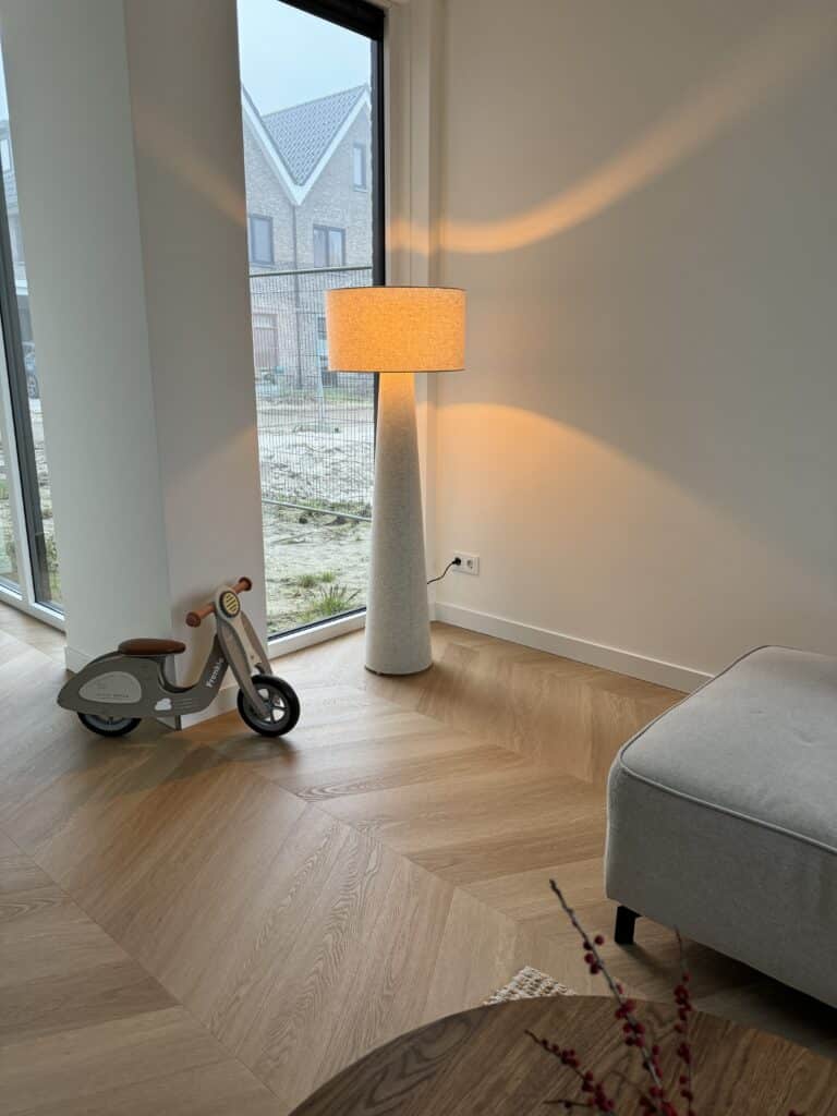 PVC Hongaarse punt Julia naturel eiken