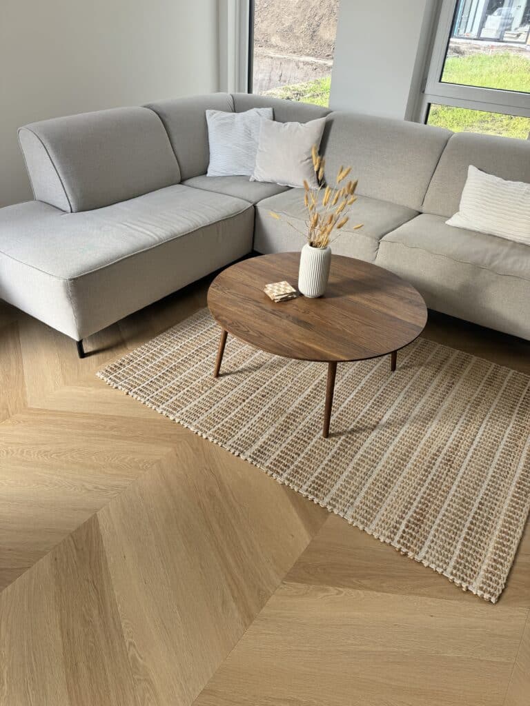 PVC Hongaarse punt Julia naturel eiken