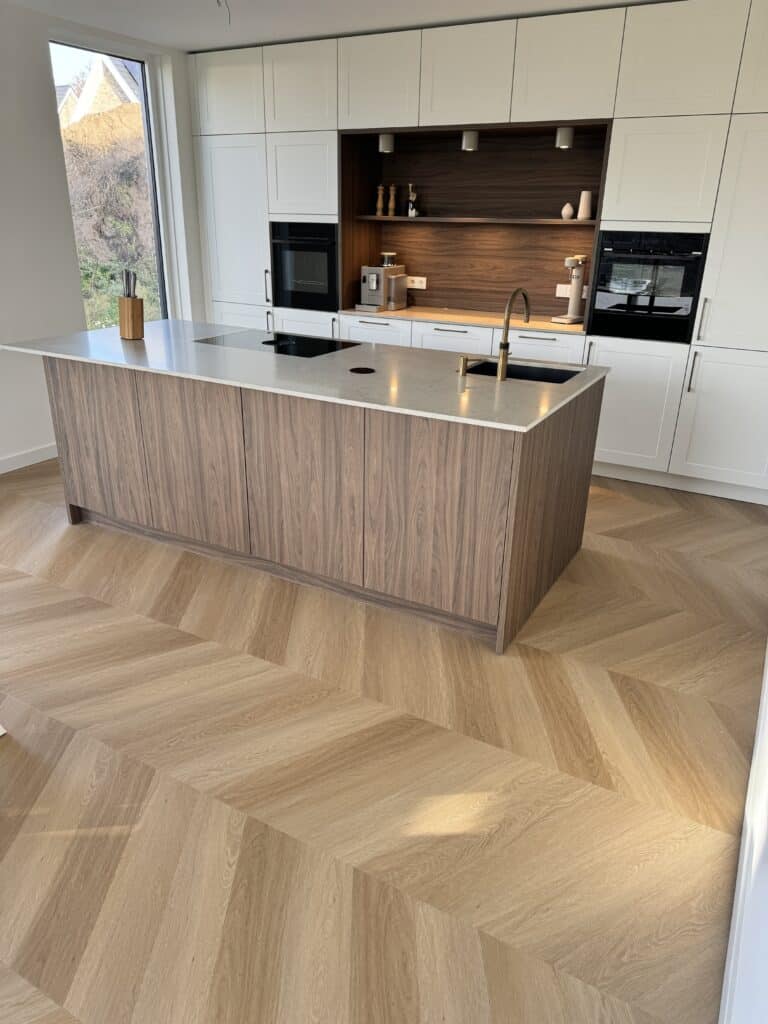 PVC Hongaarse punt Julia naturel eiken