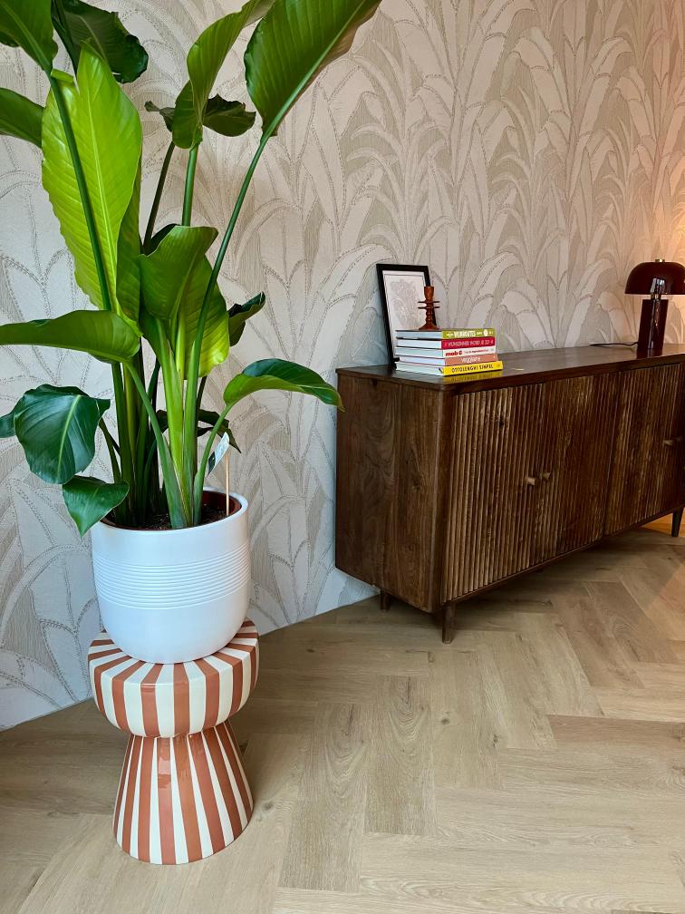 PVC visgraat Vivian warm eiken