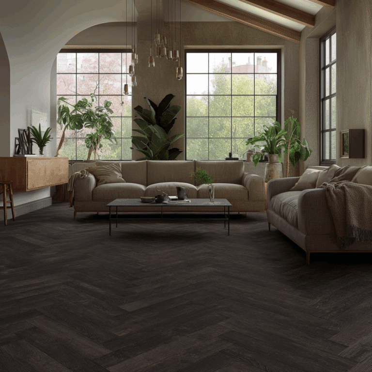 Nova donker eiken visgraatvloer