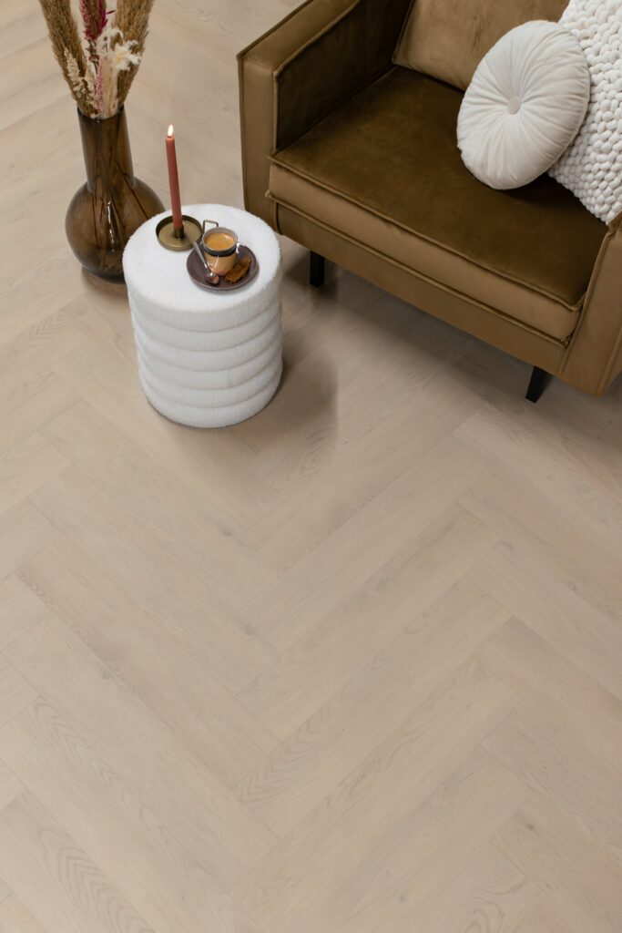 Sophia grijs eiken visgraat XL | Stile Floors