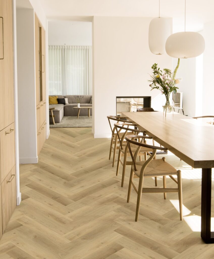 Vivian licht eiken visgraat XL | Stile Floors