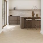 Nore greige eiken Hongaarse punt vloer