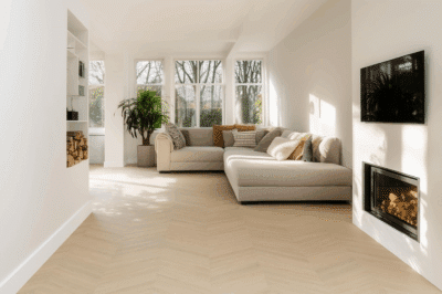 Nore natuurlijk eiken Hongaarse punt vloer