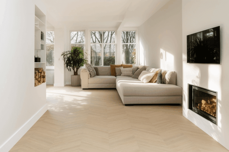 Nore natuurlijk eiken Hongaarse punt vloer