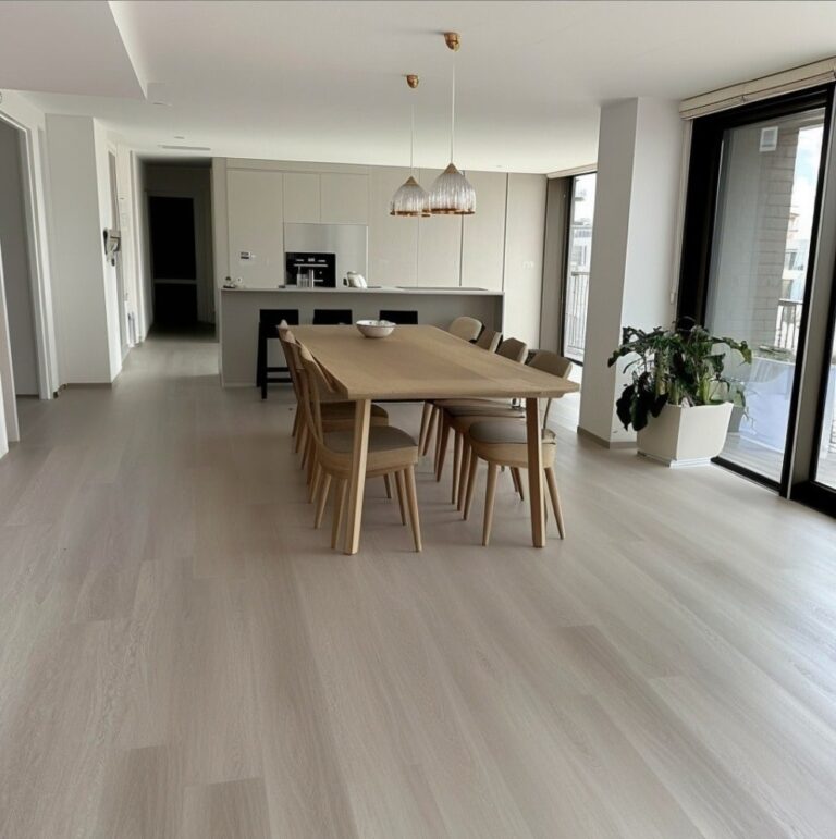 Japandi stijl vloer Julia beige eiken