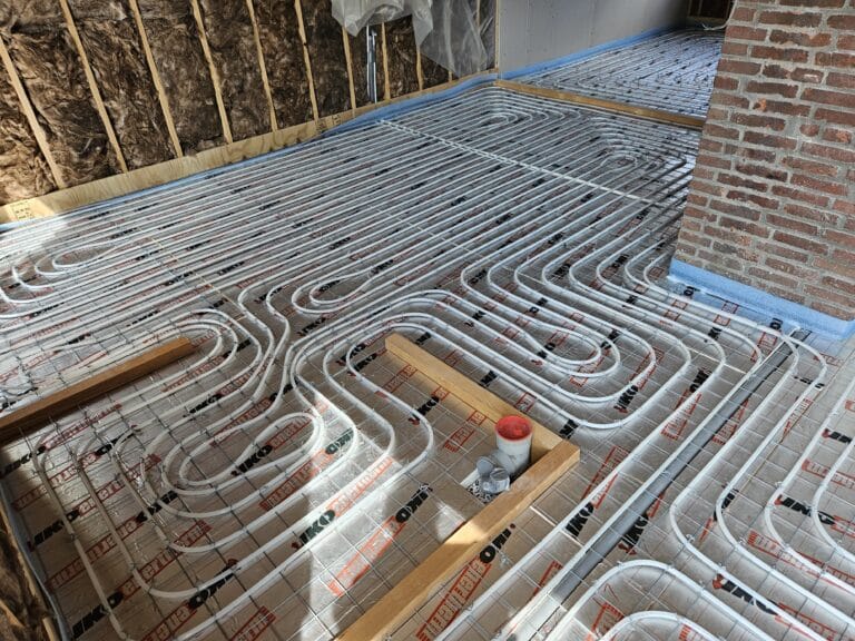 vloerverwarming leggen