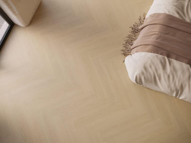 Nore greige eiken pvc visgraat vloer
