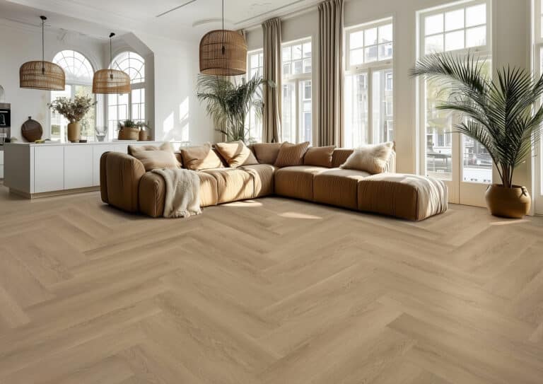 PVC Visgraat Core gerookt eiken | Stile Floors