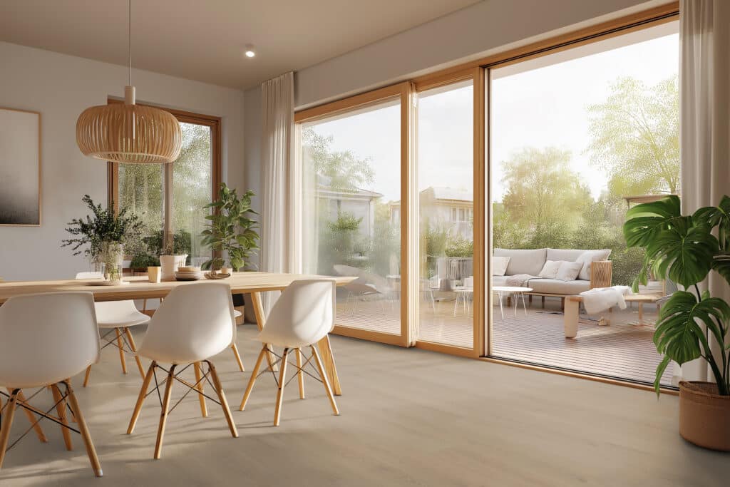 Plak PVC stroken Harbor greige eiken