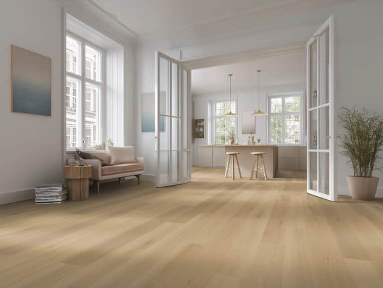 Nore zandbeige eiken PVC stroken