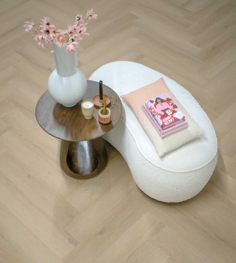 PVC visgraat core greige eiken | Stile Floors