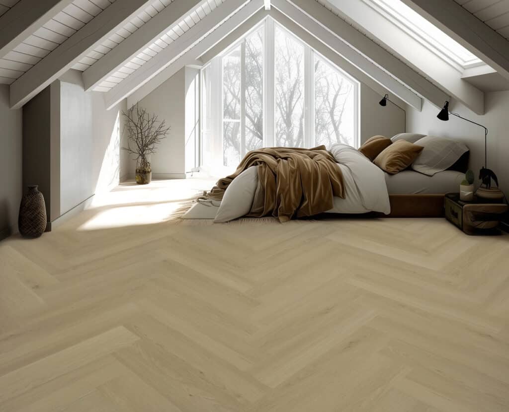 Plak PVC visgraat natuurlijk eiken | Stile Floors