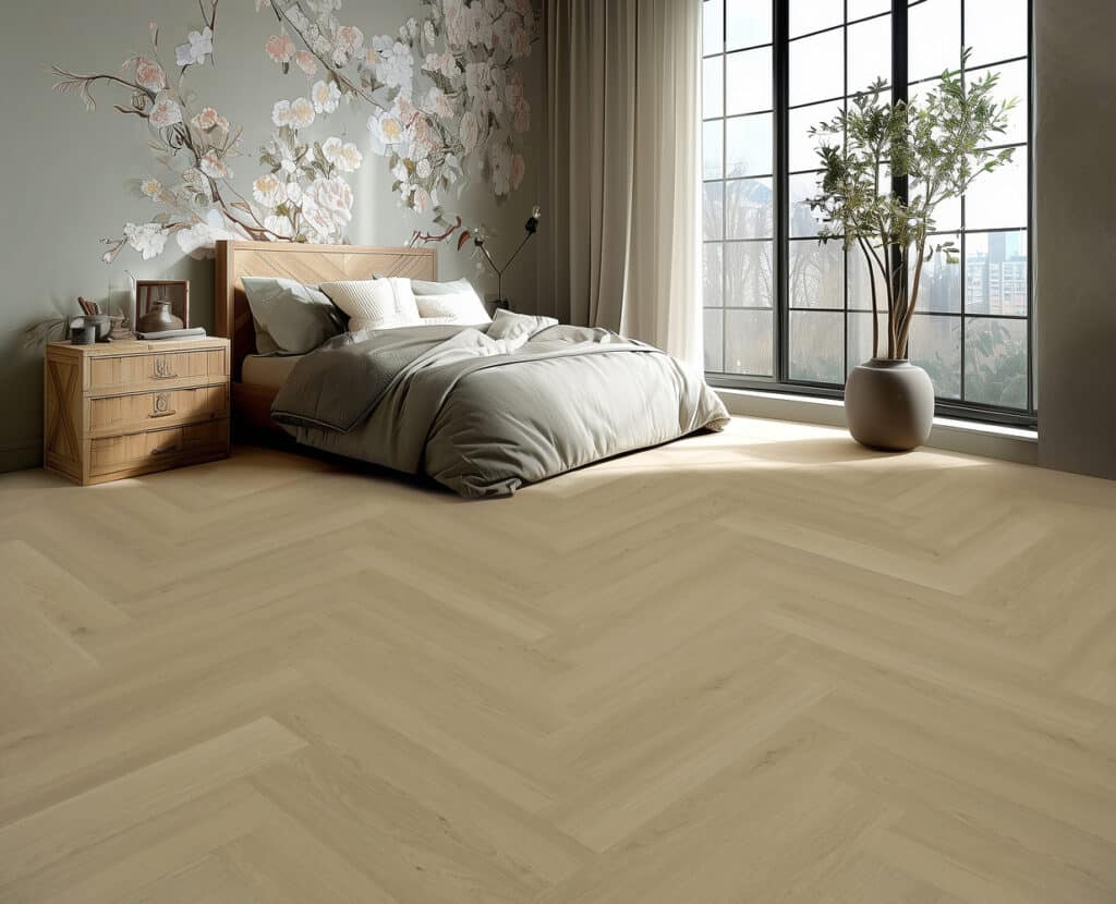 Plak PVC visgraat natuurlijk eiken | Stile Floors