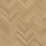 Nore zandbeige eiken pvc visgraat
