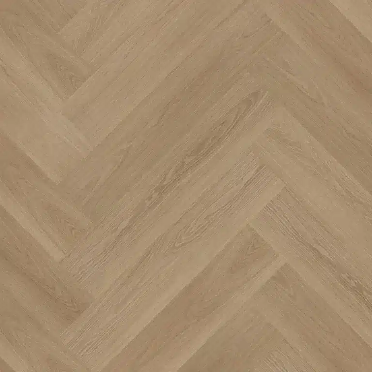 Harbor gerookt eiken PVC walvisgraat vloer