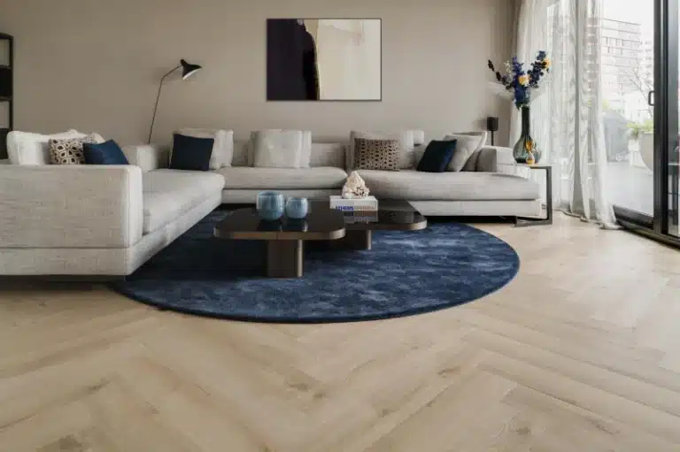 Harbor natuurlijk eiken pvc visgraat